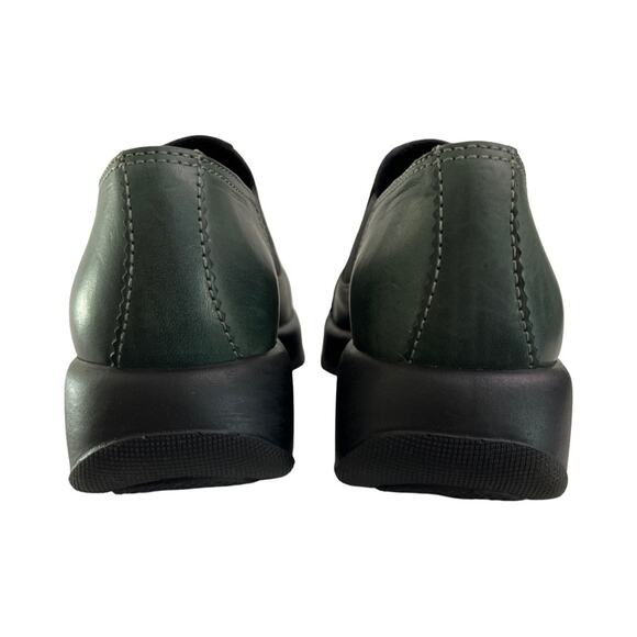 Dansko Jocelyn Slip-On Leather Shoes Teal VegTan Leather Size 41 US 10.5-11 - Picture 7 of 15